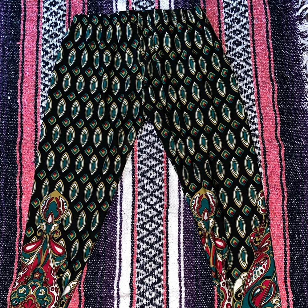 Hippie tight pants capris